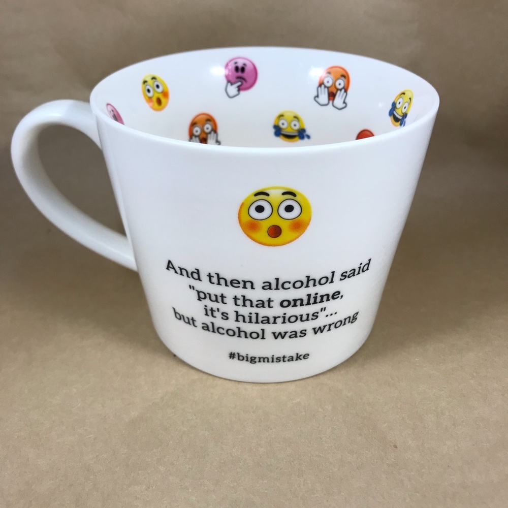 Moments emoji mug